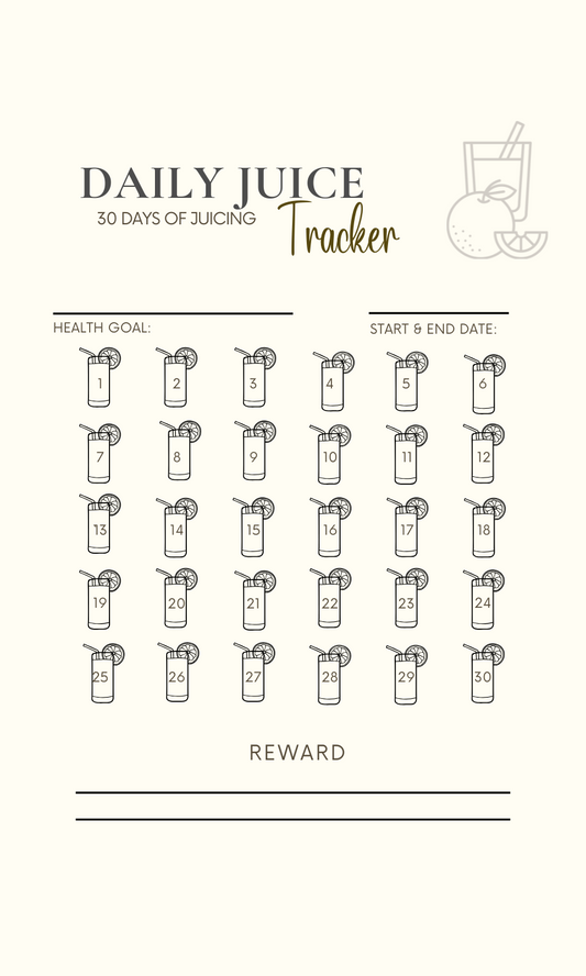 Free Juice Tracker